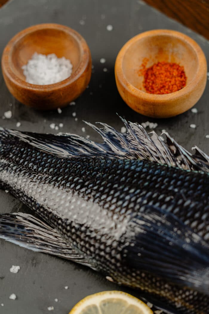 IKEJIME BLACK SEABASS FILETS (2 FILLETS / 0.75 LBS) - Image 3