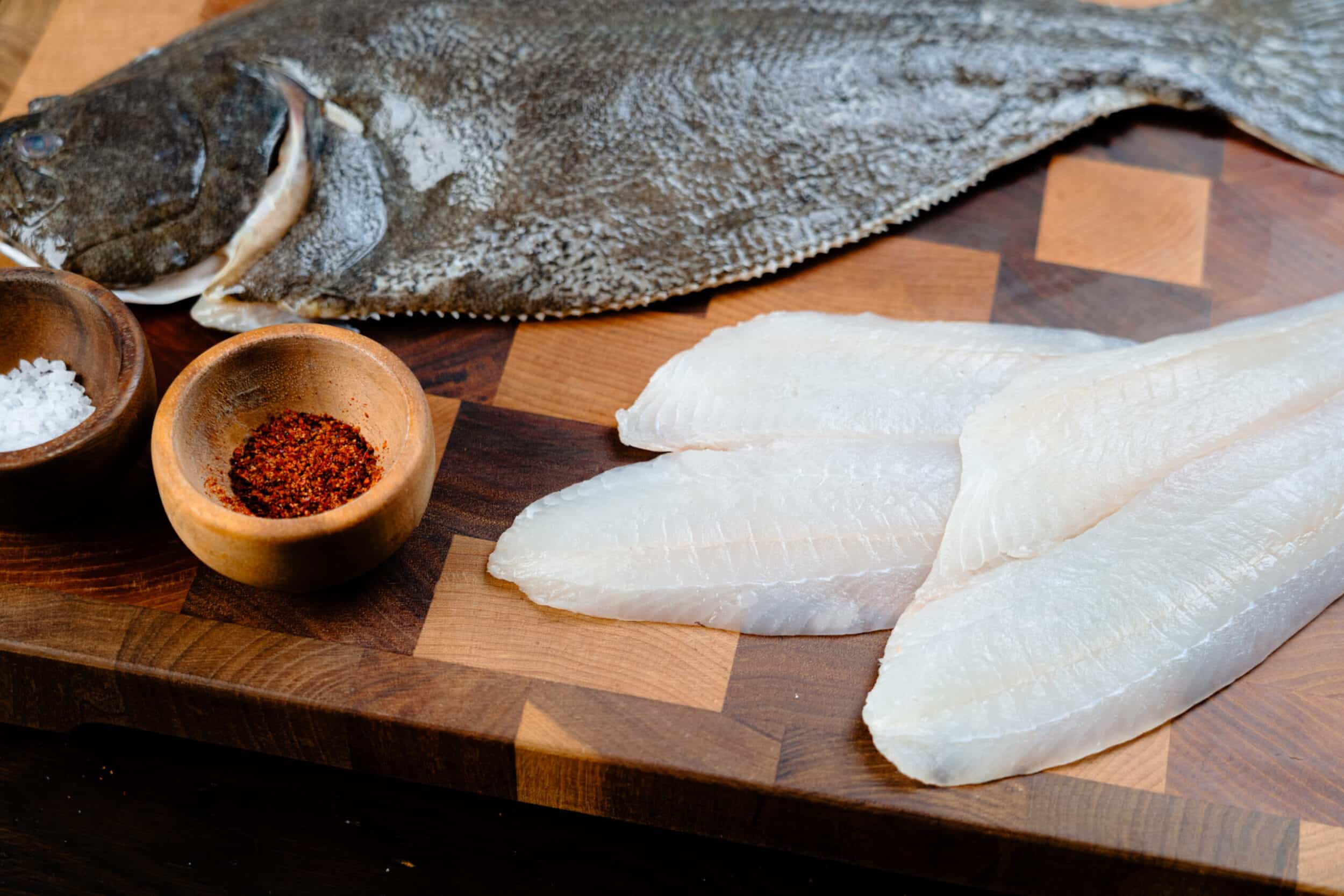 FLUKE (FLOUNDER) 6 IKEJIME FLOUNDER FILETS (2 FILETS / 0.5 LBS) - Image 1