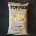 TORRES -TAPAS FRIED EGG POTATO CHIPS