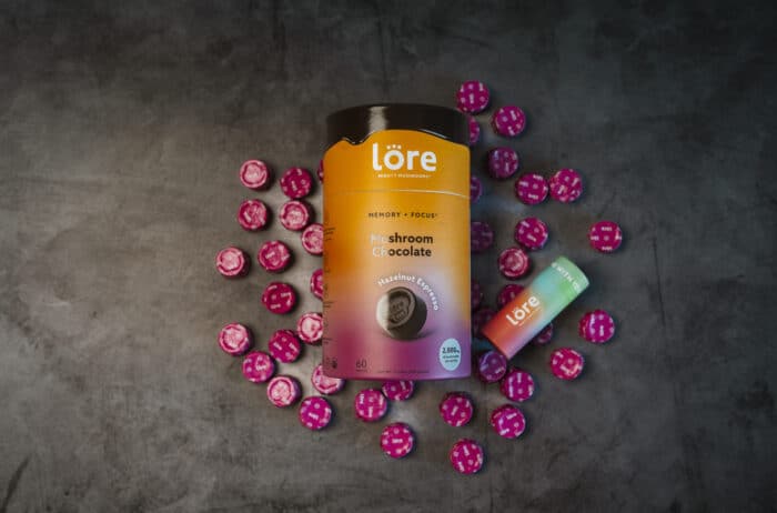 LORE HAZELNUT ESPRESSO MUSHROOM MEMORY & FOCUS SUPPLEMENT - Image 5